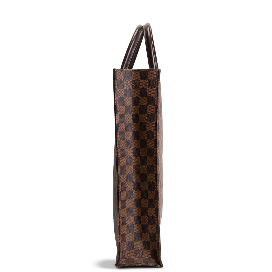 LOUIS VUITTON Damier Ebene Sac Plat GM