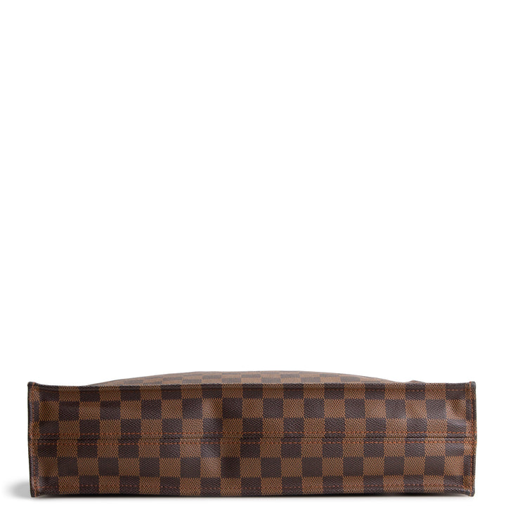 LOUIS VUITTON Damier Ebene Sac Plat GM