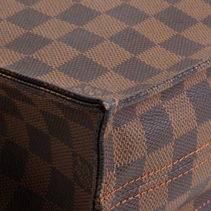 LOUIS VUITTON Damier Ebene Sac Plat GM