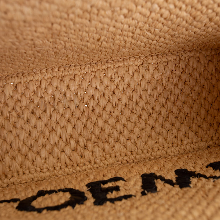 LOEWE Raffia Mini Font Tote - Neutral