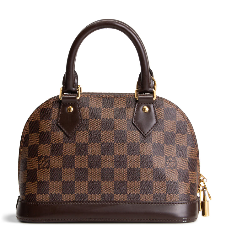 LOUIS VUITTON Alma BB Damier Ebene OUTLET FINAL SALE