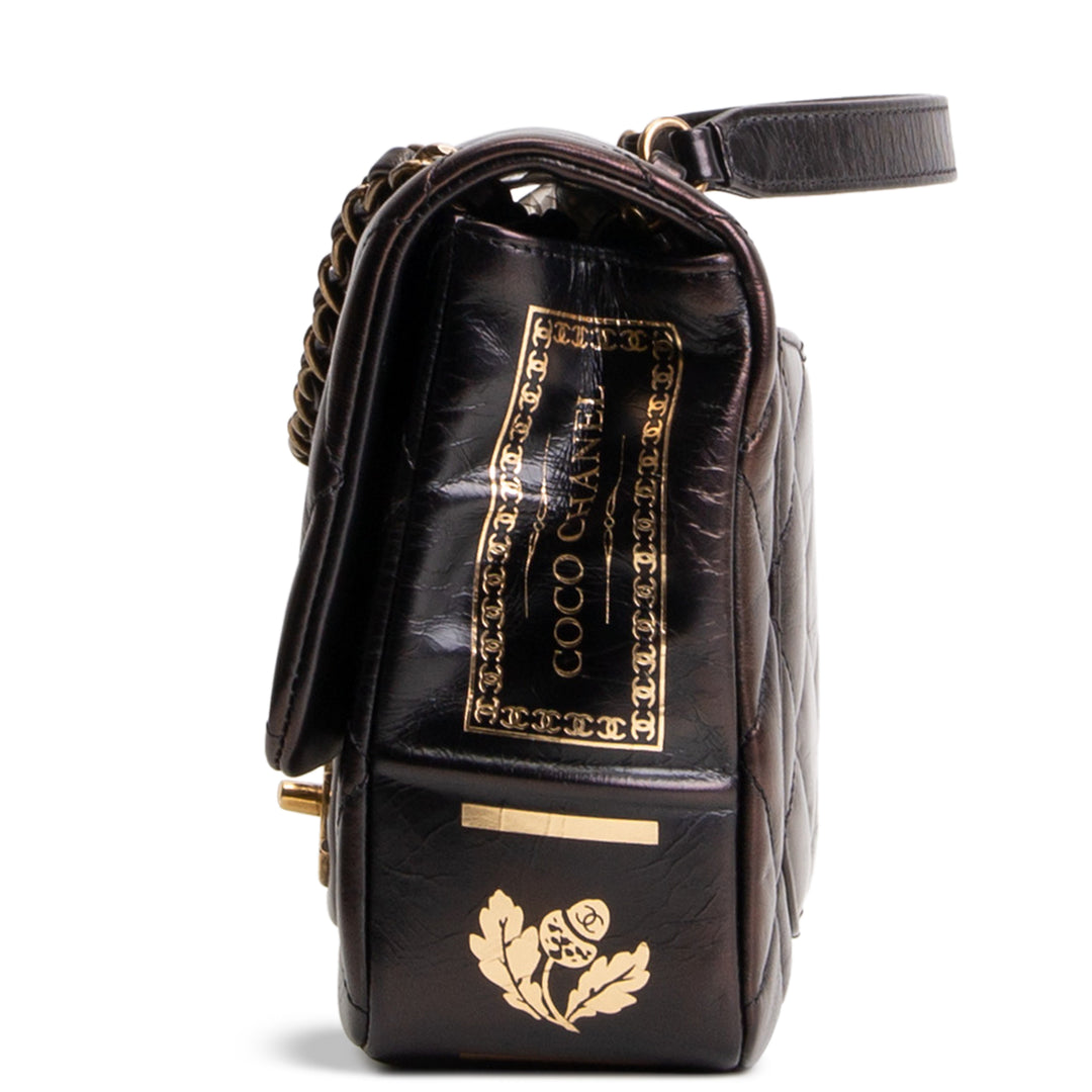 CHANEL "Tale Of Salzburg" Flap Bag - Black