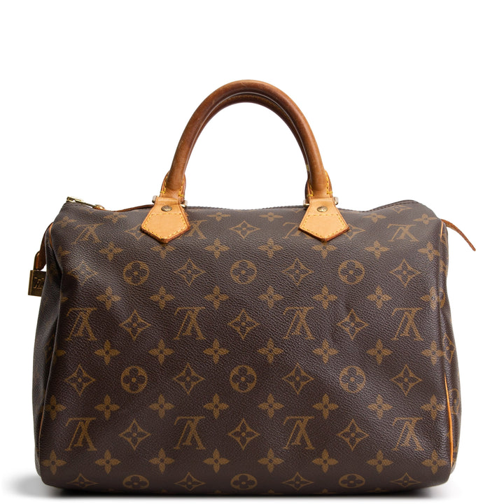 LOUIS VUITTON Vintage Monogram Speedy 30