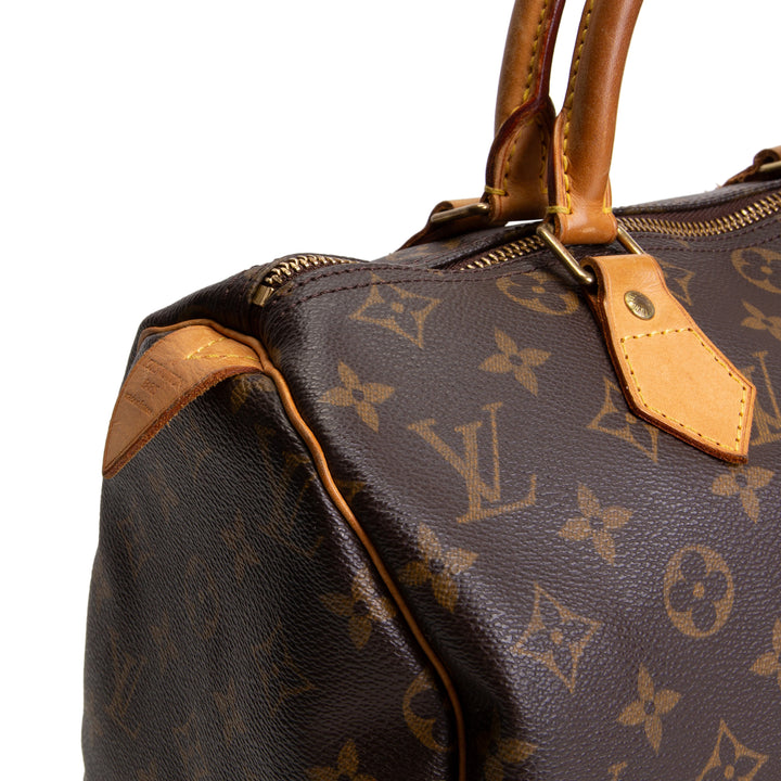 LOUIS VUITTON Vintage Monogram Speedy 30