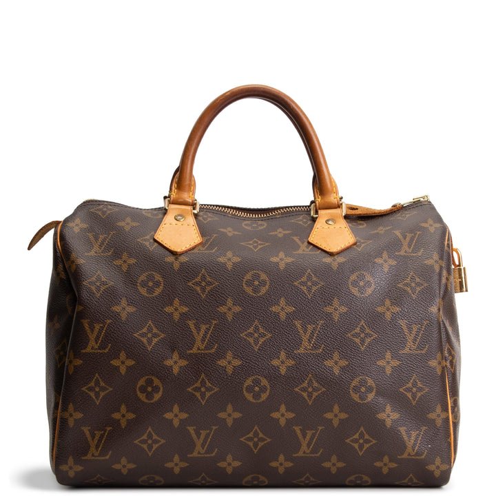 LOUIS VUITTON Vintage Monogram Speedy 30