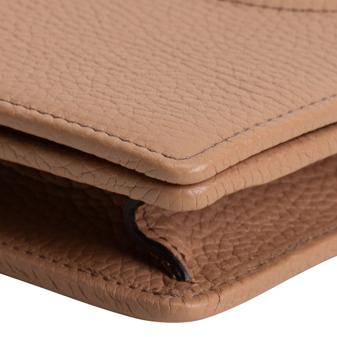 GUCCI Interlocking G Soho Chain Bag - Nude