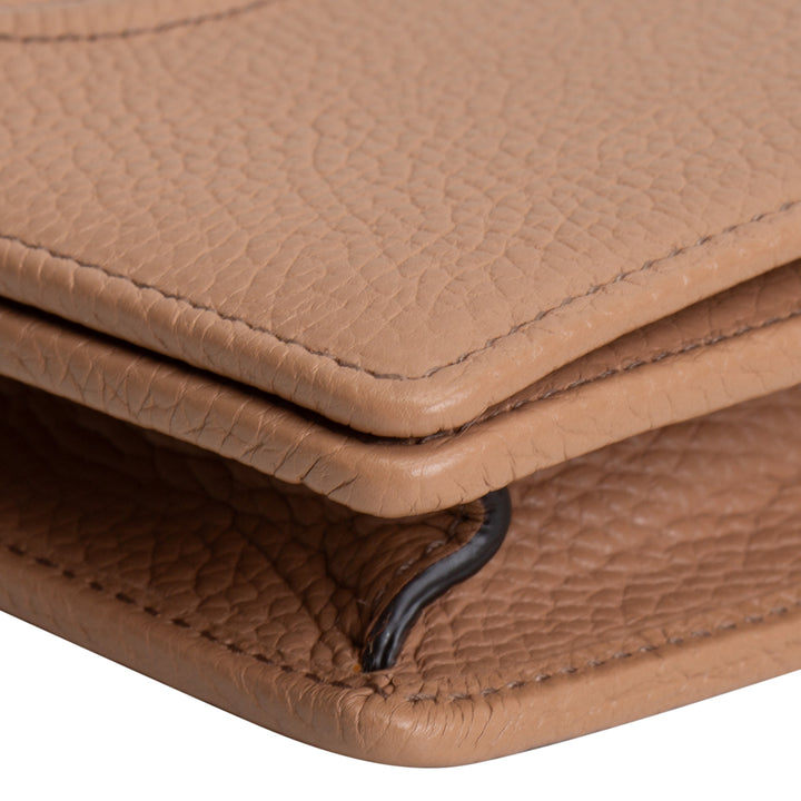 GUCCI Interlocking G Soho Chain Bag - Nude