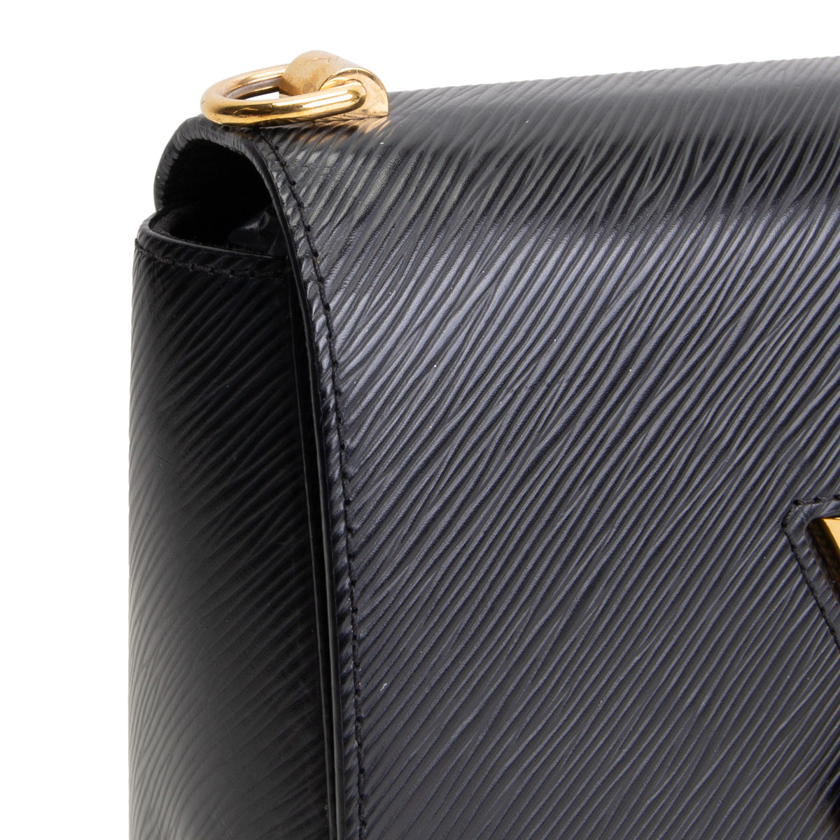 LOUIS VUITTON Epi Twist MM &amp; Twisty Black/Pink