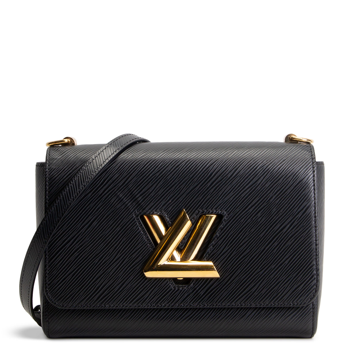 LOUIS VUITTON Epi Twist MM &amp; Twisty Black/Pink