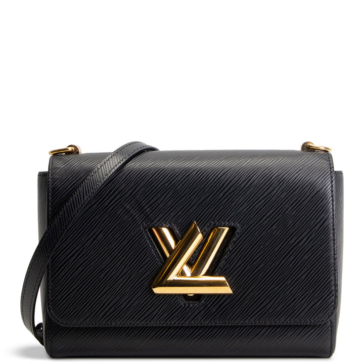 LOUIS VUITTON Epi Twist MM & Twisty Black/Pink