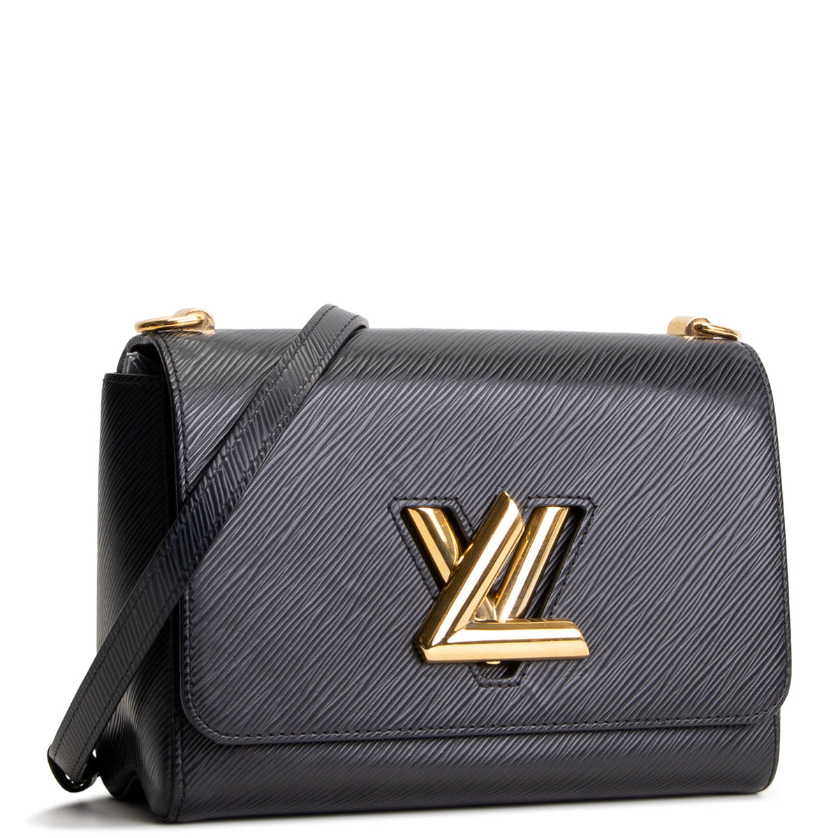 LOUIS VUITTON Epi Twist MM &amp; Twisty Black/Pink