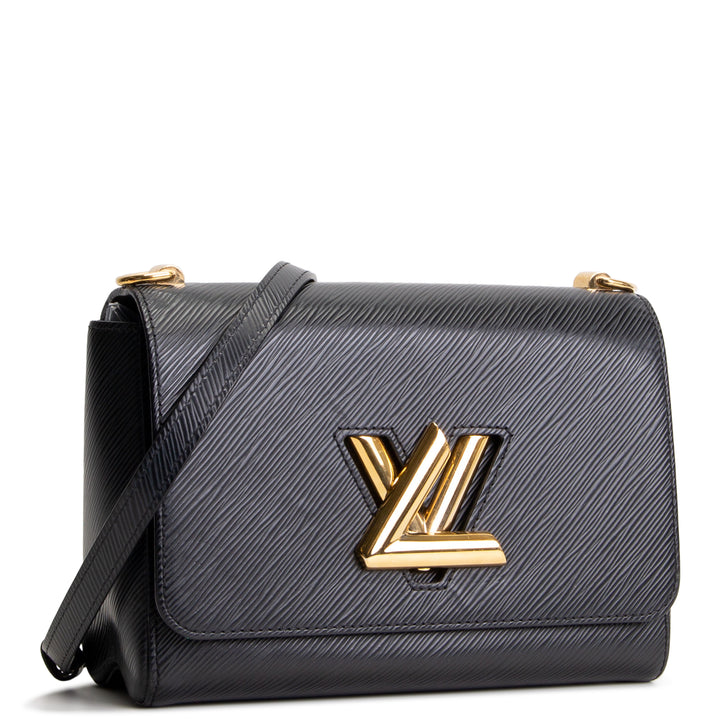 LOUIS VUITTON Epi Twist MM & Twisty Black/Pink