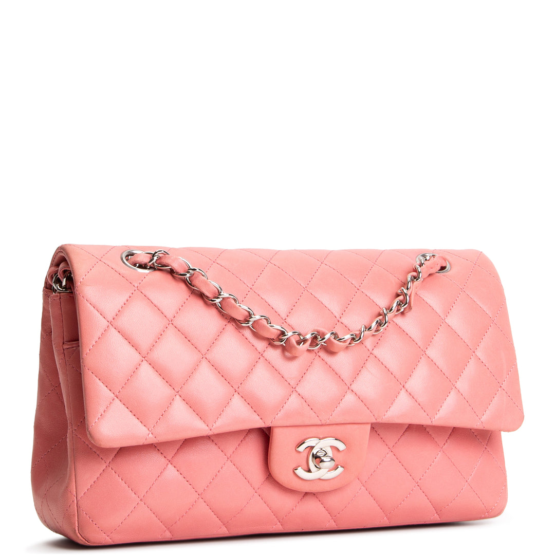 CHANEL Medium Double Flap - Pink OUTLET FINAL SALE