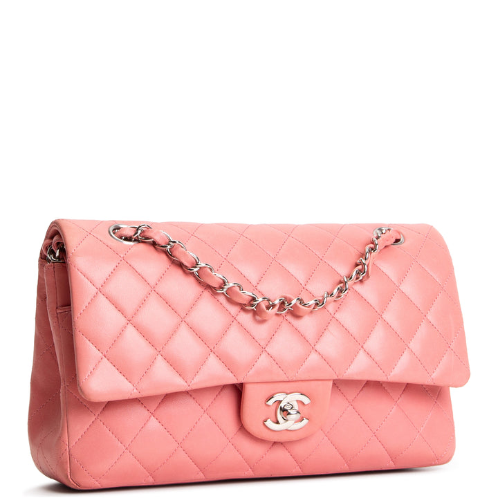 CHANEL Medium Double Flap - Pink OUTLET FINAL SALE