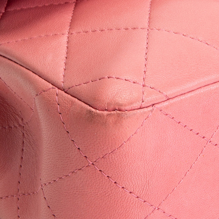 CHANEL Medium Double Flap - Pink OUTLET FINAL SALE