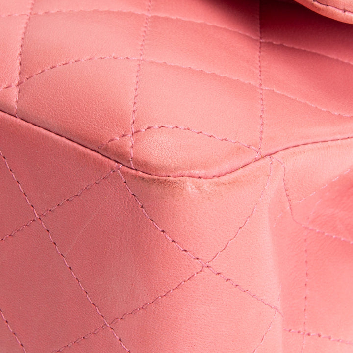 CHANEL Medium Double Flap - Pink OUTLET FINAL SALE