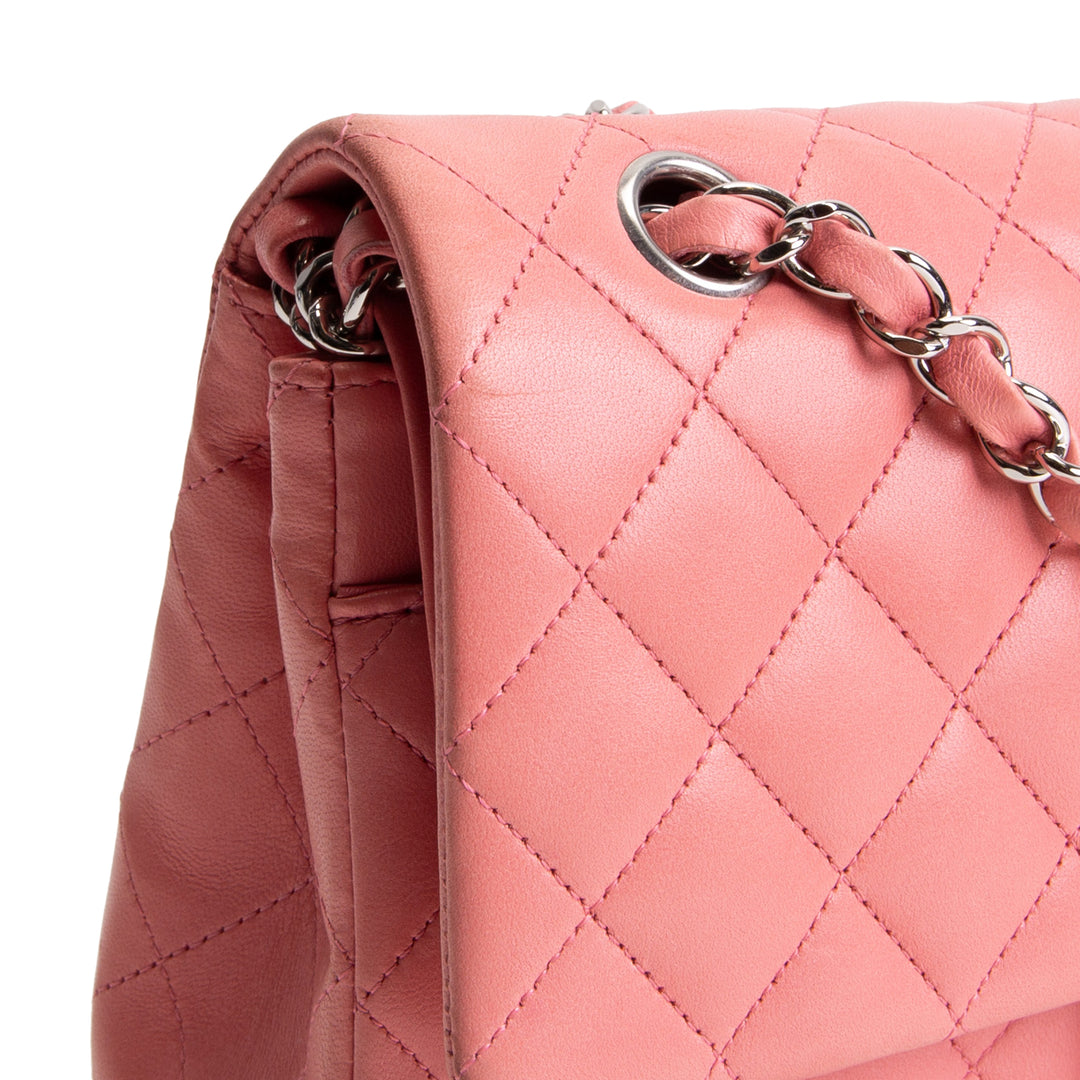 CHANEL Medium Double Flap - Pink OUTLET FINAL SALE