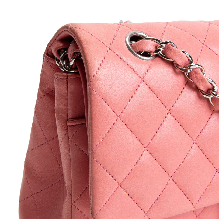 CHANEL Medium Double Flap - Pink OUTLET FINAL SALE