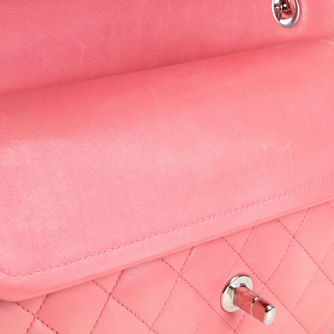 CHANEL Medium Double Flap - Pink OUTLET FINAL SALE