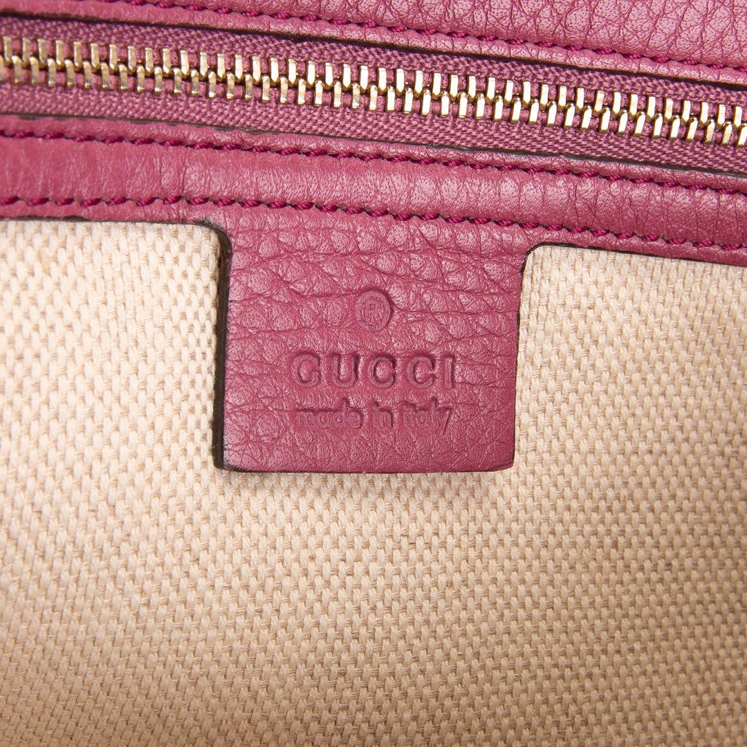 GUCCI Soho Clutch - Purple