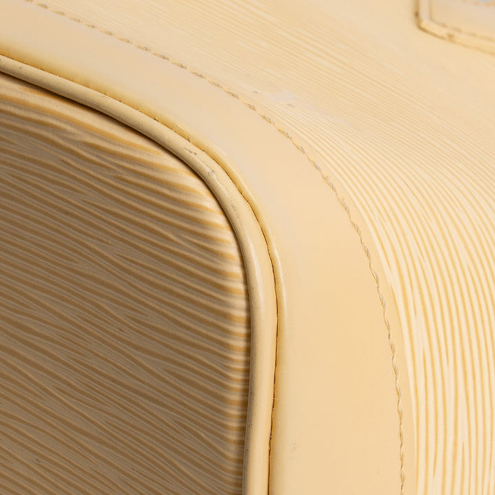 LOUIS VUITTON Vintage Epi Alma PM - Yellow