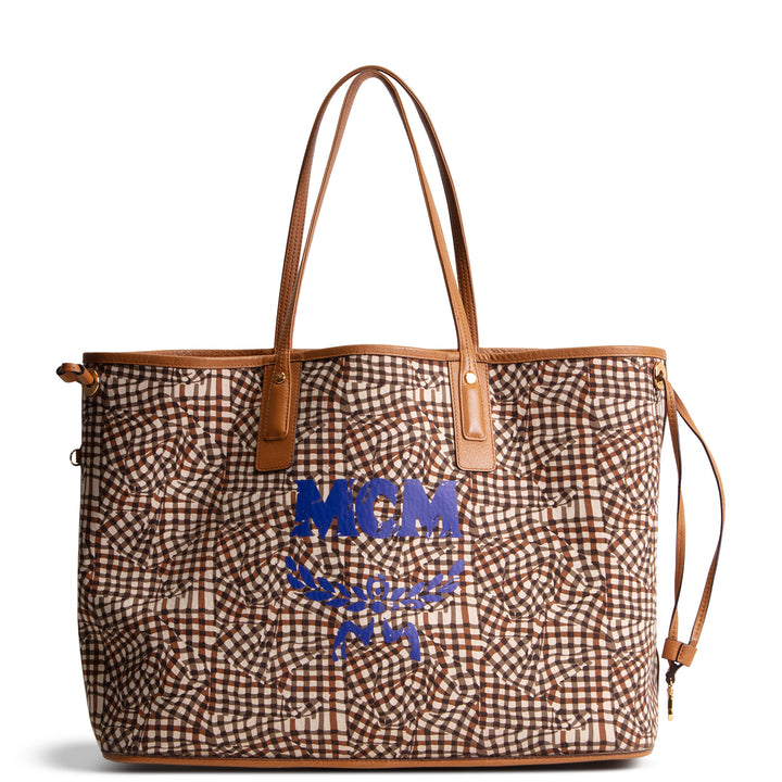 MCM  Reversible Visetos Large Liz Tote