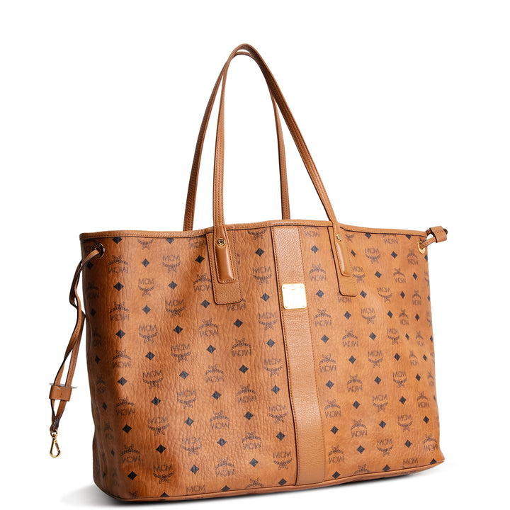 MCM  Reversible Visetos Large Liz Tote