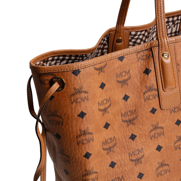 MCM  Reversible Visetos Large Liz Tote