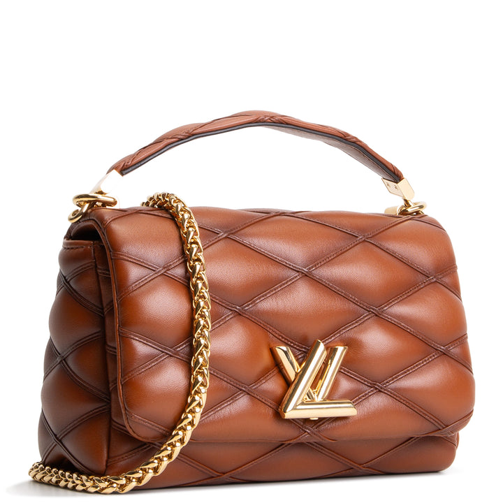 LOUIS VUITTON Quilted GO-14 MM- Brown