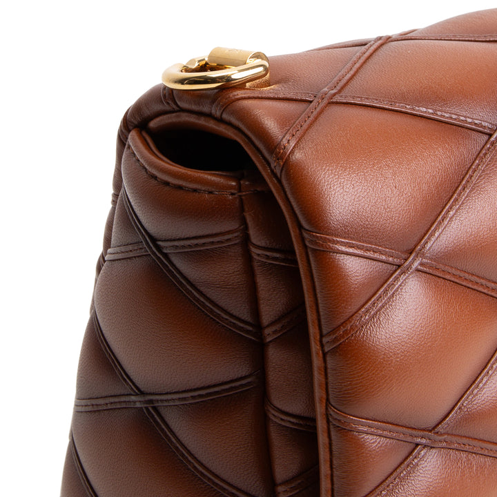 LOUIS VUITTON Quilted GO-14 MM- Brown
