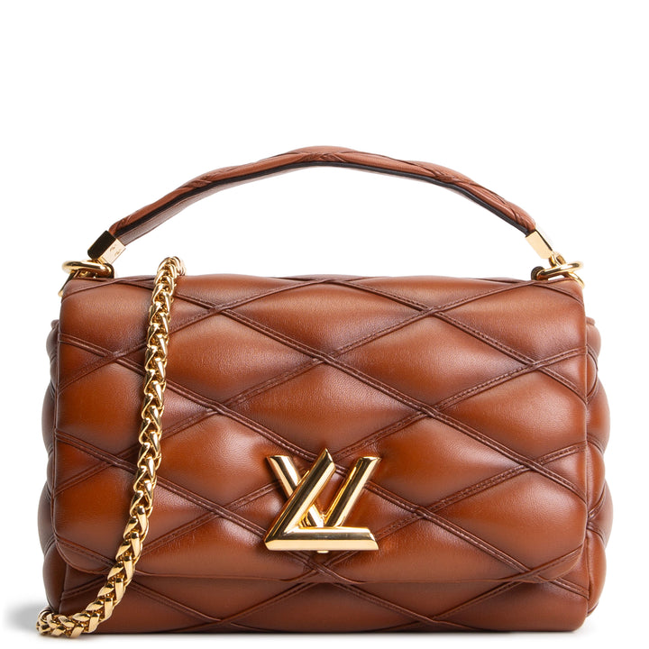 LOUIS VUITTON Quilted GO-14 MM- Brown