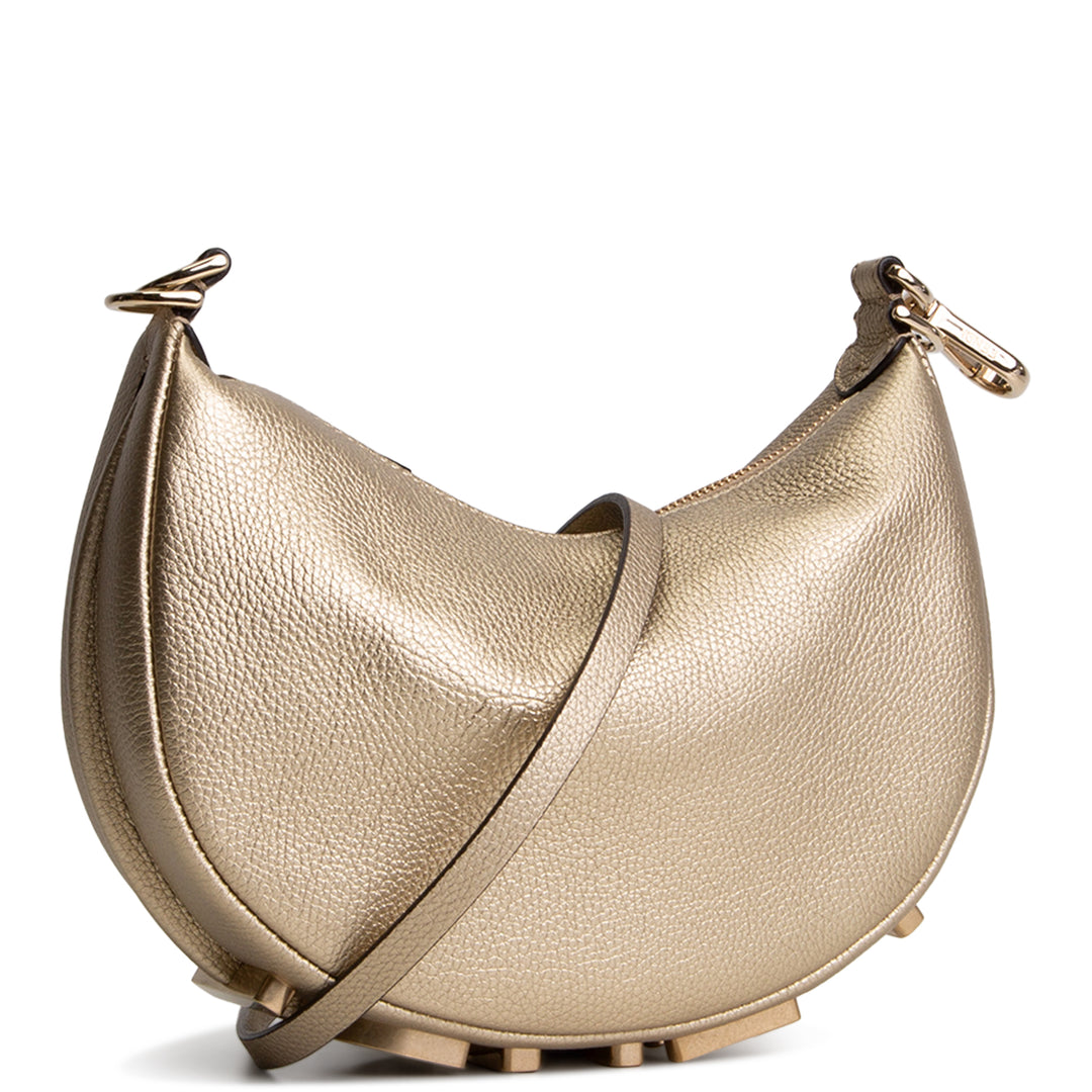 FENDI Fendigraphy Mini Shoulder Bag - Gold