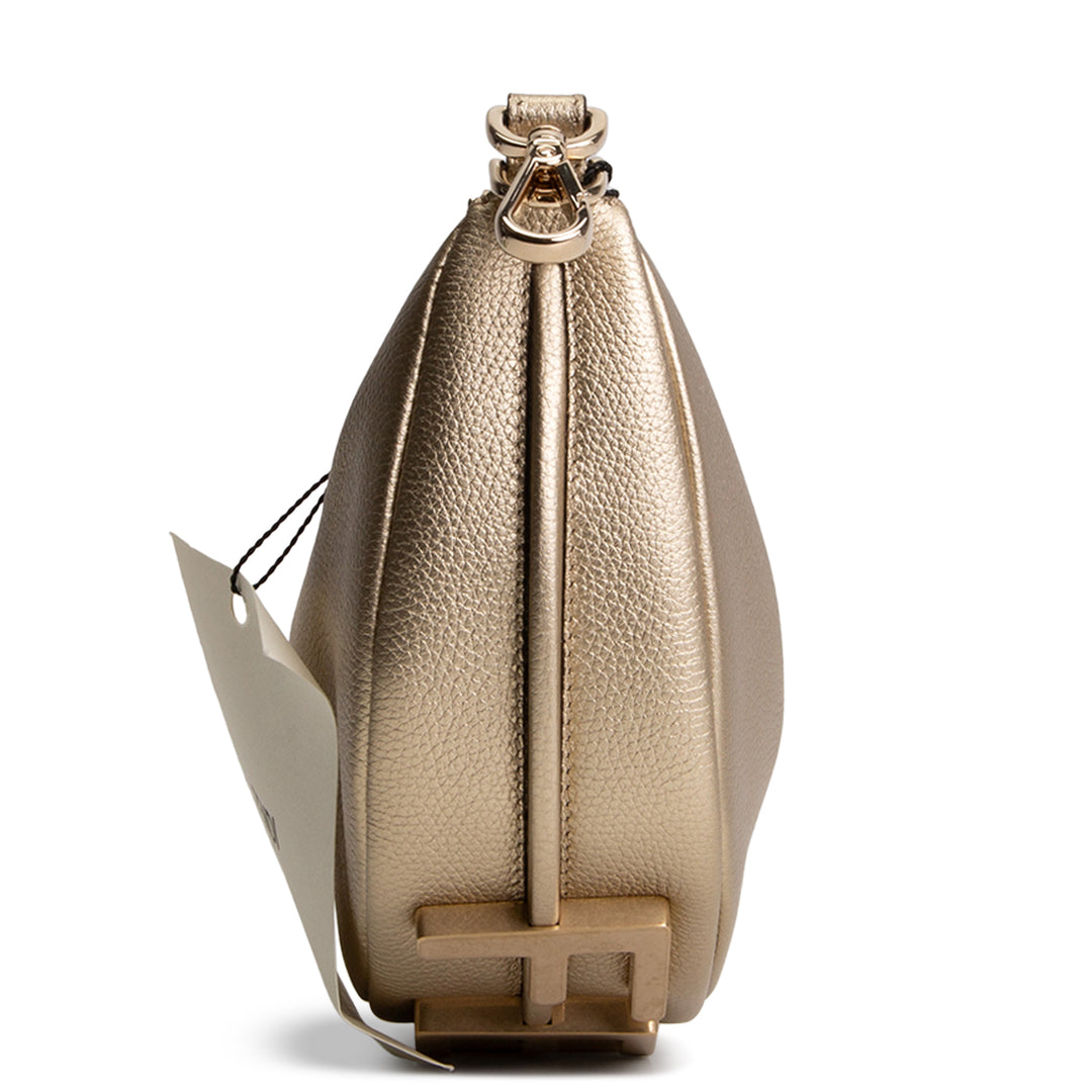 FENDI Fendigraphy Mini Shoulder Bag - Gold