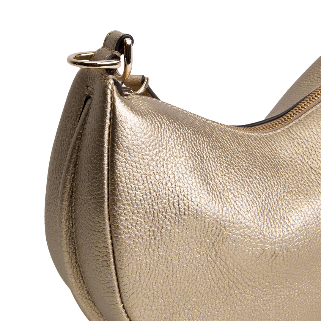 FENDI Fendigraphy Mini Shoulder Bag - Gold