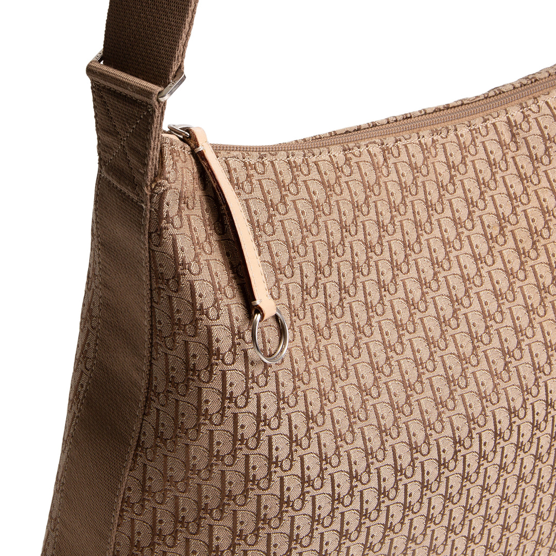 DIOR Vintage Diorissimo Messenger Bag - Brown