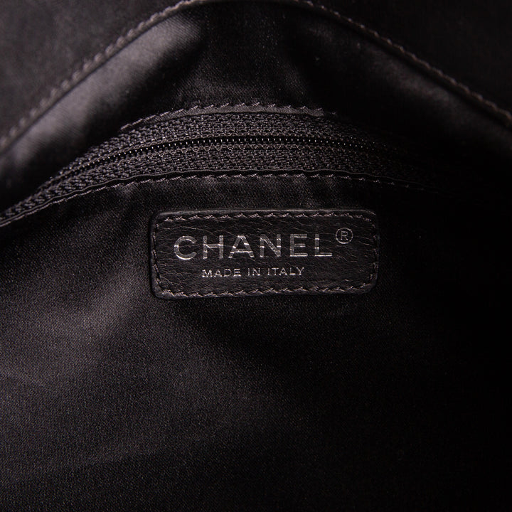 CHANEL Hamptons CC Fold Over Clutch - Black OUTLET FINAL SALE