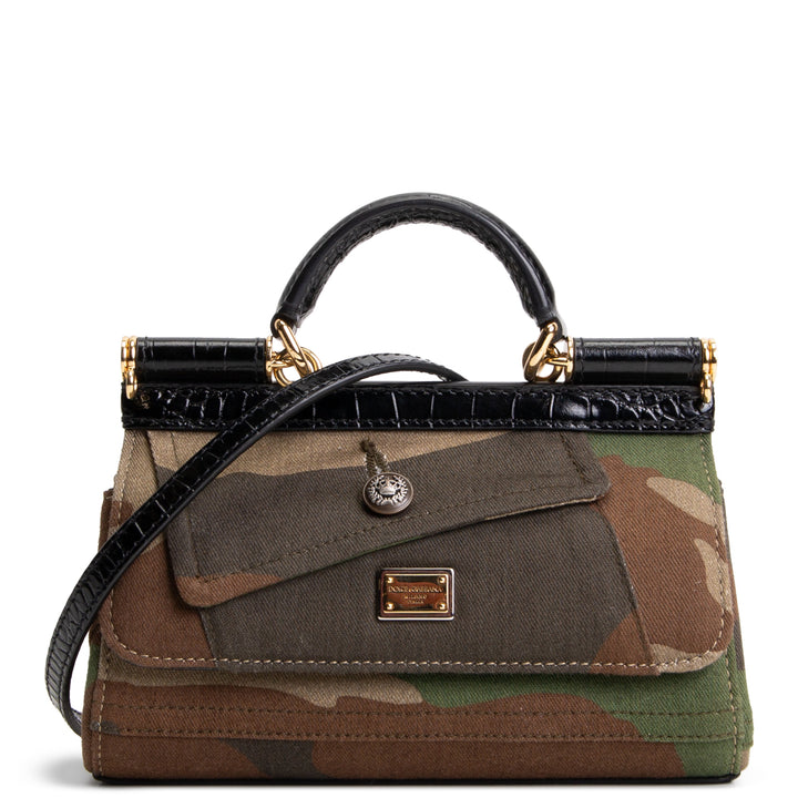 DOLCE & GABBANA Denim Sicily Camouflage