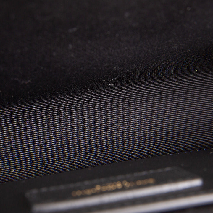 SAINT LAURENT Grain de Poudre Kate Clutch - Bone