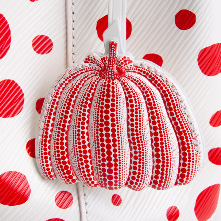 LOUIS VUITTON x Yayoi Kusama Infinity Dots Epi Neonoe BB - White