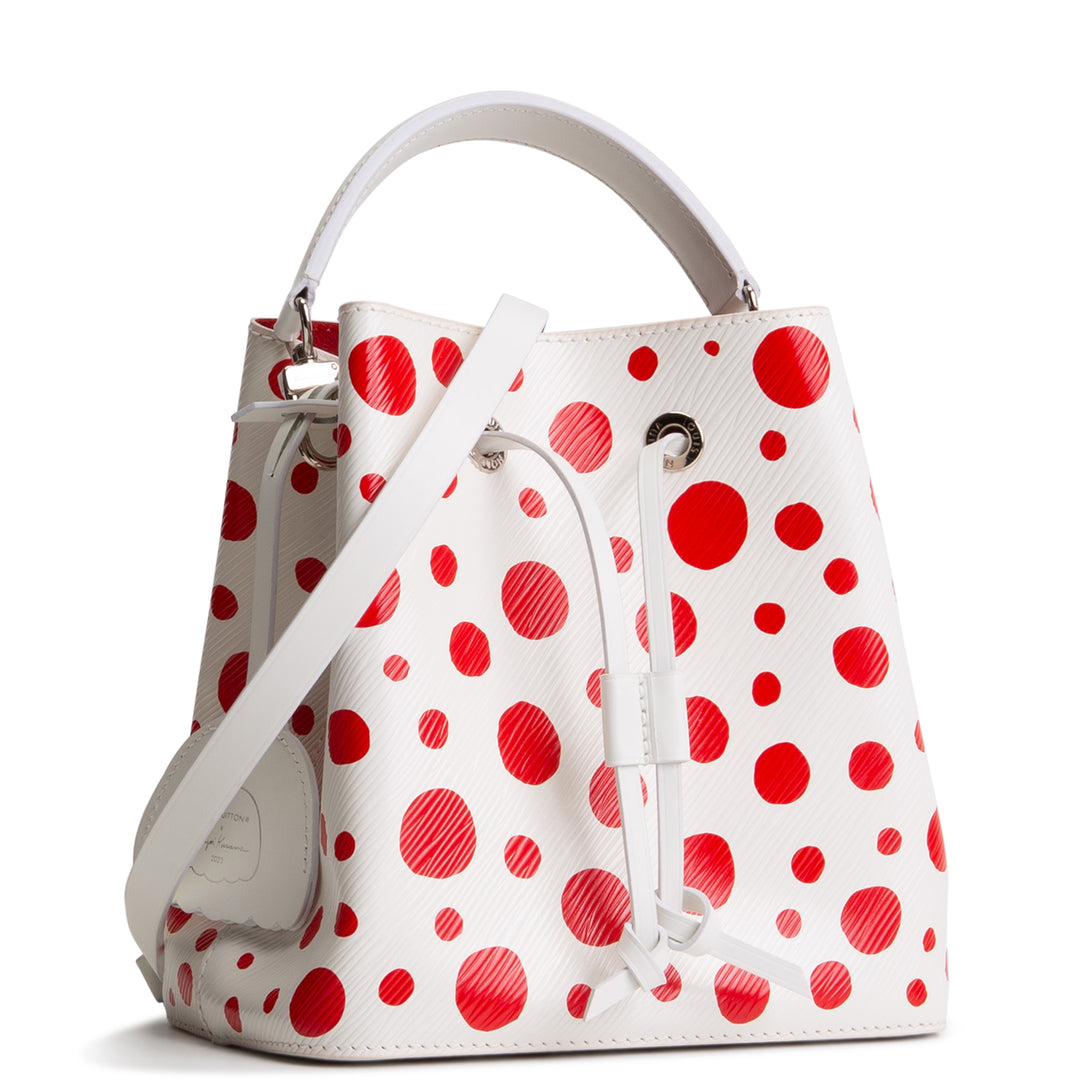 LOUIS VUITTON x Yayoi Kusama Infinity Dots Epi Neonoe BB - White