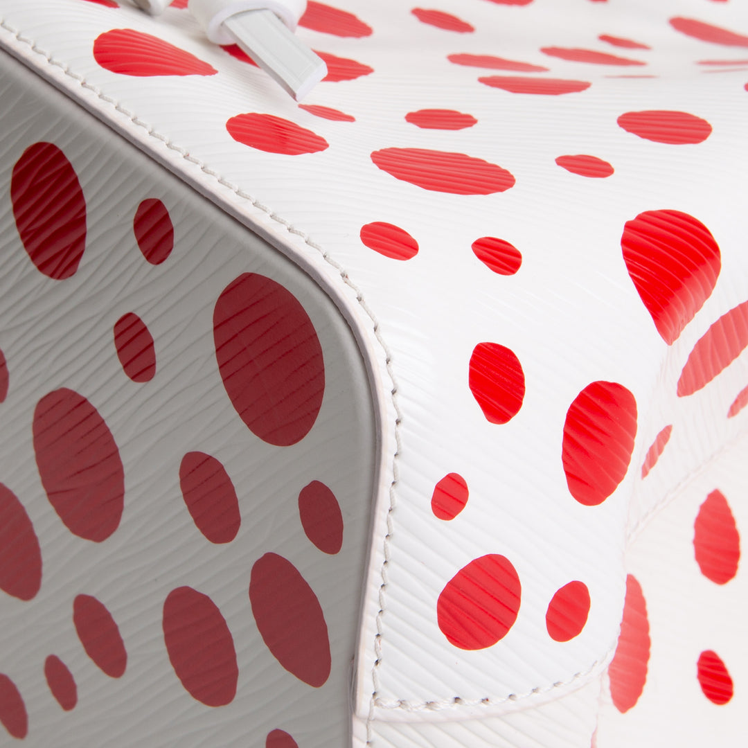 LOUIS VUITTON x Yayoi Kusama Infinity Dots Epi Neonoe BB - White