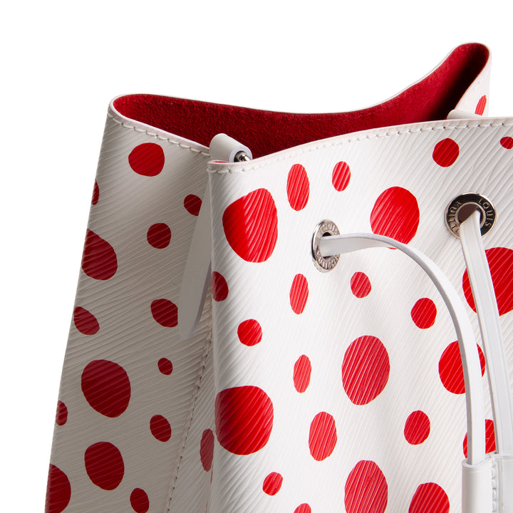 LOUIS VUITTON x Yayoi Kusama Infinity Dots Epi Neonoe BB - White