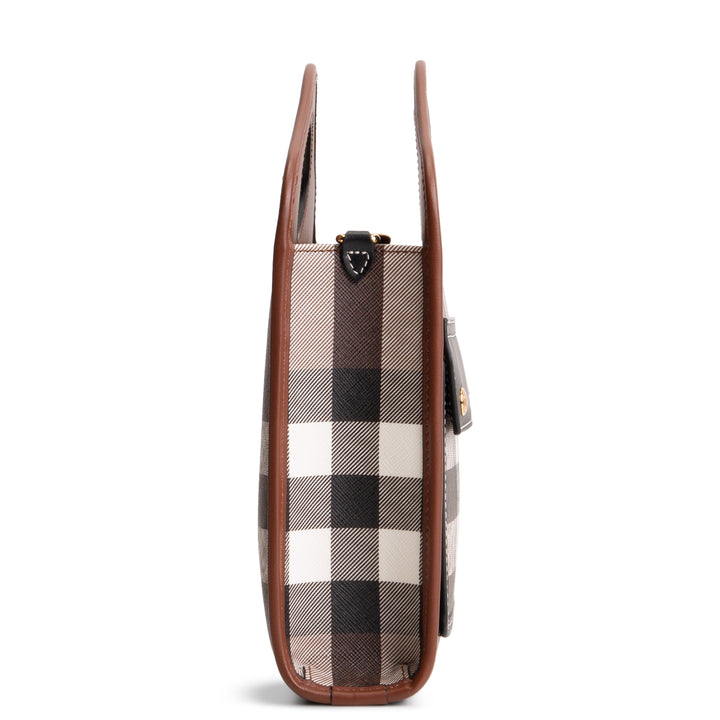 BURBERRY House Check Pocket Tote