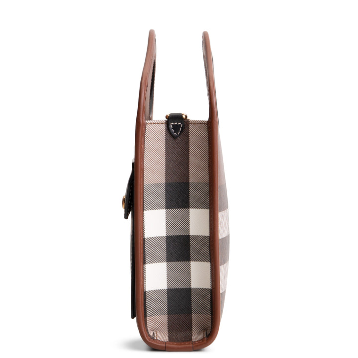 BURBERRY House Check Pocket Tote