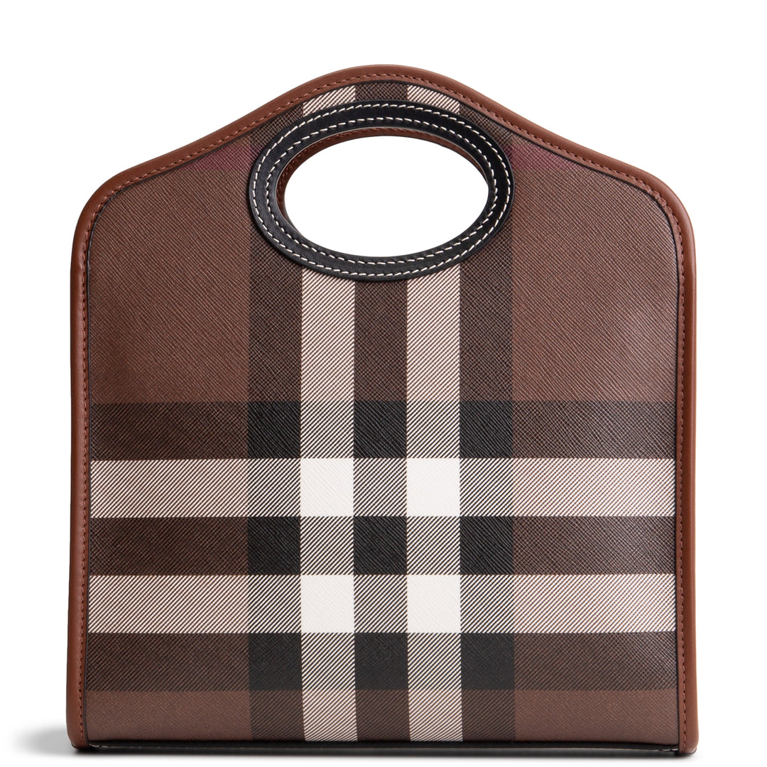 BURBERRY House Check Pocket Tote