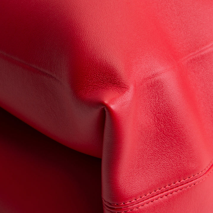 VALENTINO V-Logo Leather Tote