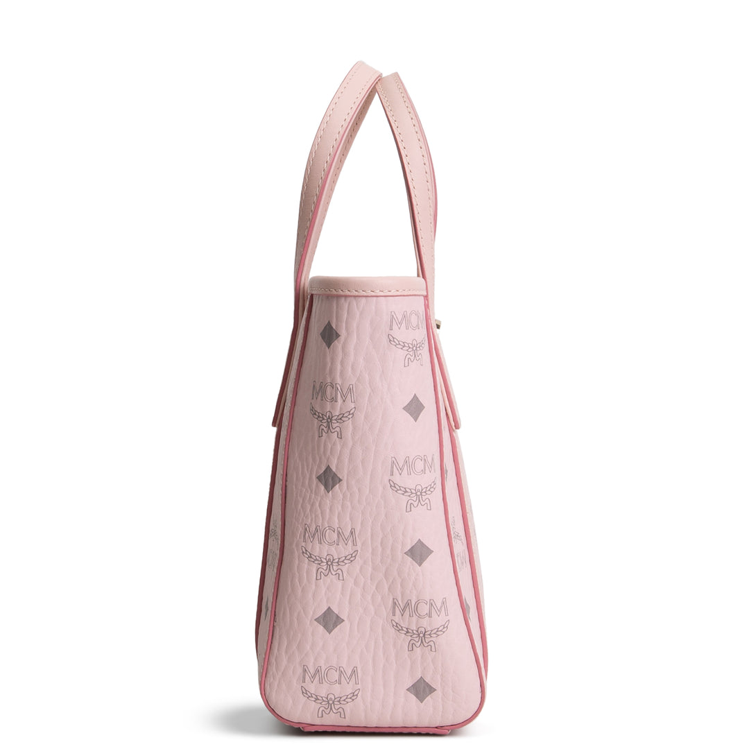 MCM Mini Visetos Toni Top-Zip Shopper