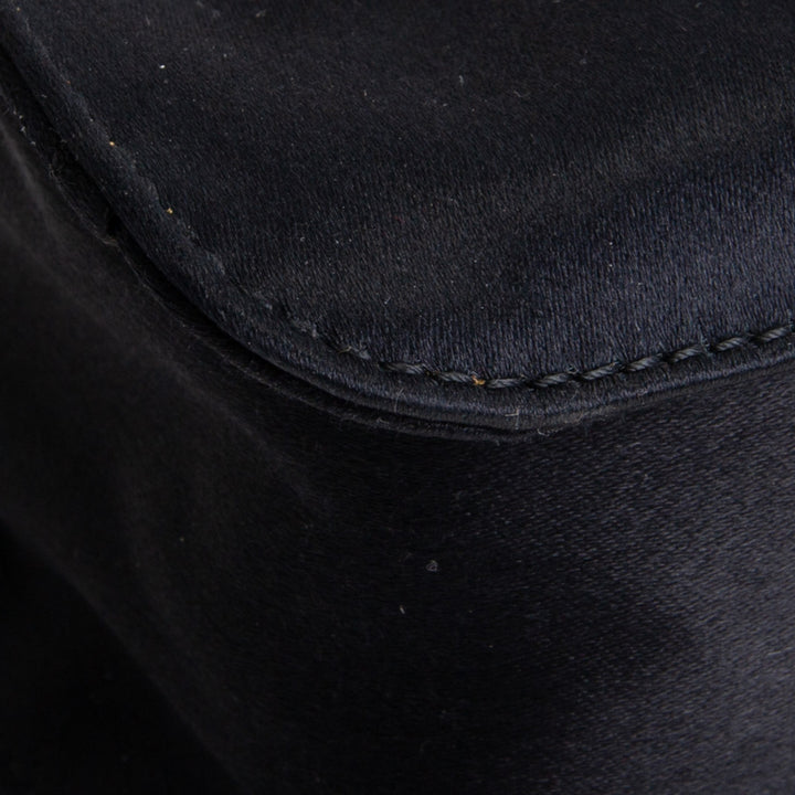 GUCCI Mini Black Silk Drawstring Handbag OUTLET FINAL SALE