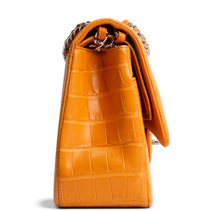 CHANEL Jumbo Double Flap Alligator