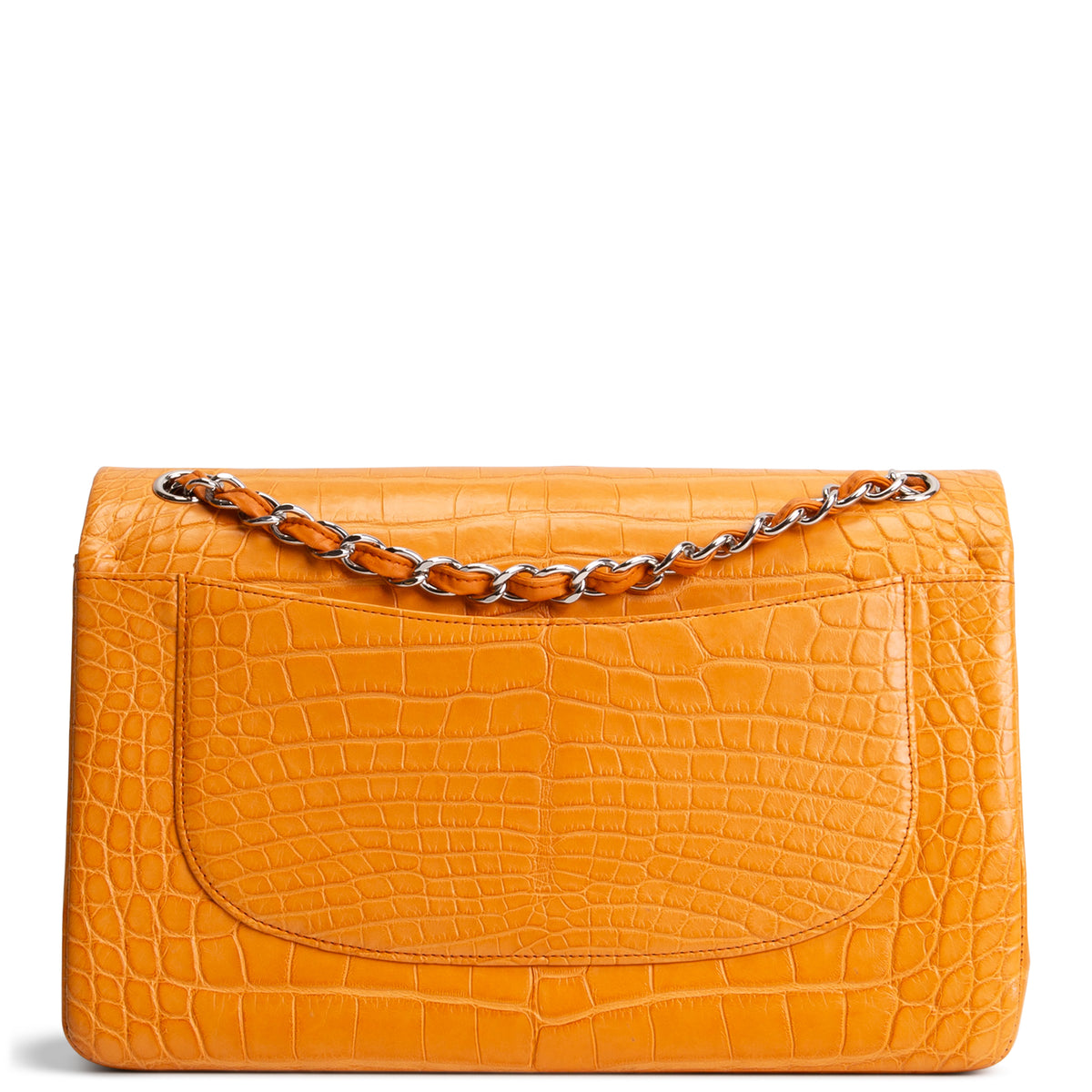 CHANEL Jumbo Double Flap Alligator
